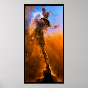 Eagle Nebula Stellar Spire NASA Hubble Space Foto Poster