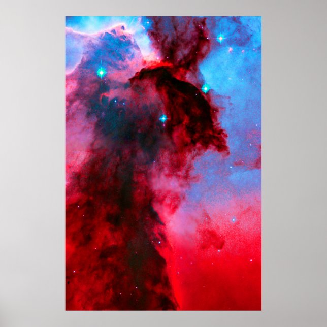 Eagle Nebula Stellar Spires Poster (Vorne)