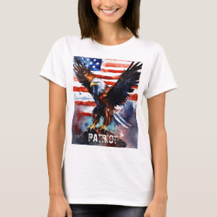 Eagle Patriot Vintag T - Shirt