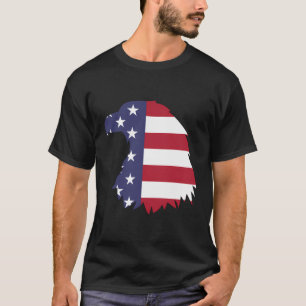 Eagle Patriotic USA Flag 4. Juli für Männer Frauen T-Shirt