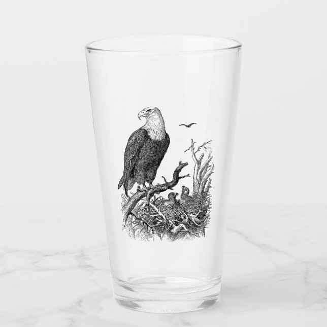 Eagle Pint Glass Glas (Vorderseite)