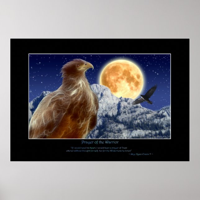 EAGLE & RAVEN Art Poster (Vorne)