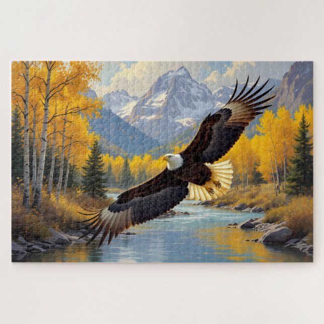 Eagle River Puzzle (Horizontal)