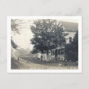 Eagle Rock Ave, West Orange, New Jersey Vintag Postkarte