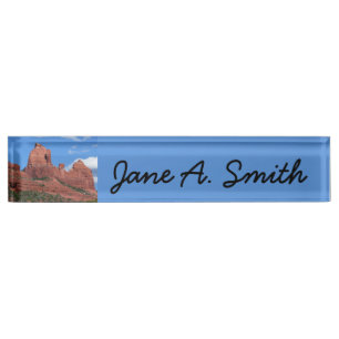 Eagle Rock I Sedona Arizona Reisefotografie Namensplakette