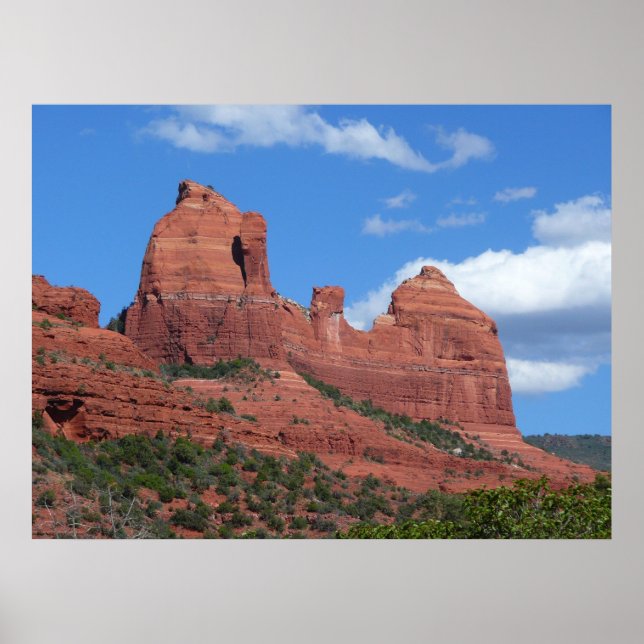 Eagle Rock I Sedona Arizona Reisefotografie Poster (Vorne)