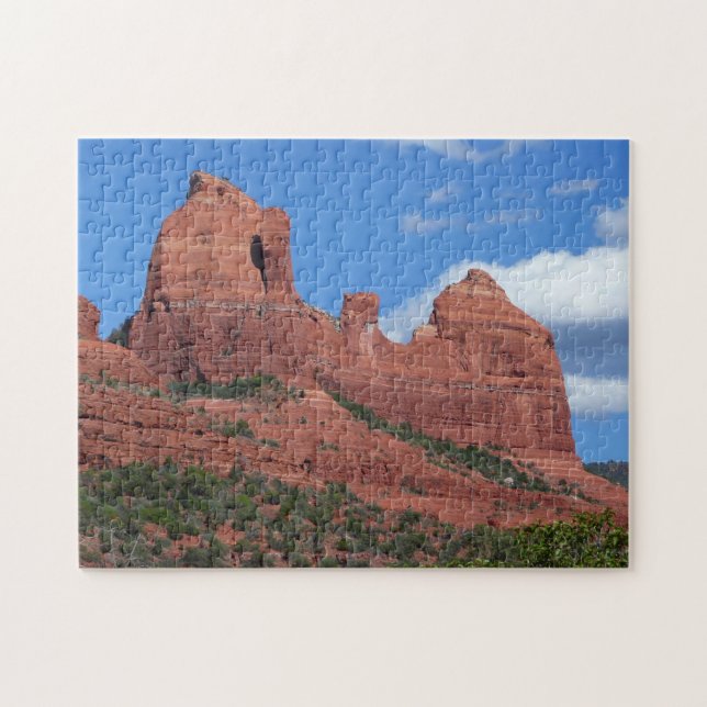 Eagle Rock I Sedona Arizona Reisefotografie Puzzle (Horizontal)