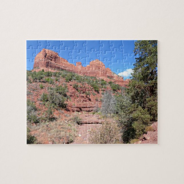 Eagle Rock II Sedona Arizona Reisefotografie Puzzle (Horizontal)