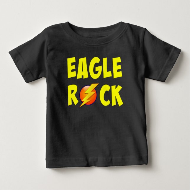 Eagle Rock Lightning Bolt Baby T-shirt (Vorderseite)