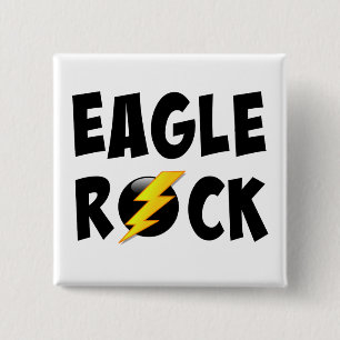 Eagle Rock Lightning Bolt Button