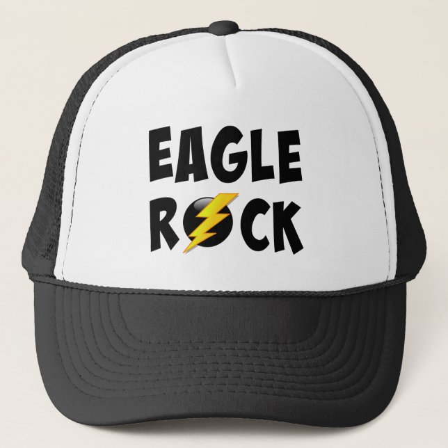 Eagle Rock Lightning Bolt Truckerkappe (Vorderseite)