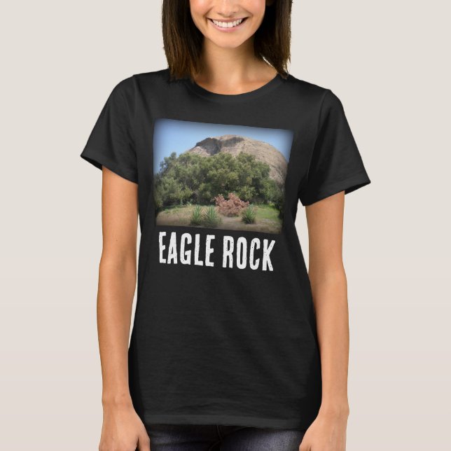Eagle Rock Monument in Los Angeles, Kalifornien T-Shirt (Vorderseite)