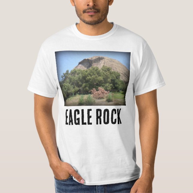 Eagle Rock Monument in Los Angeles, Kalifornien T-Shirt (Vorderseite)