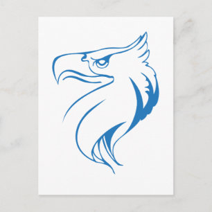 Eagle’s head postkarte