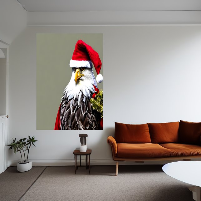 Eagle Santa Claus | AI Art Poster (Von Creator hochgeladen)