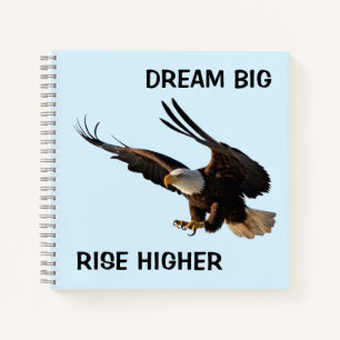 Eagle schlummernd notizbuch