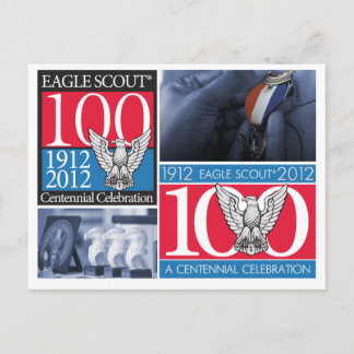 Eagle Scout Centennial Post Card Postkarte
