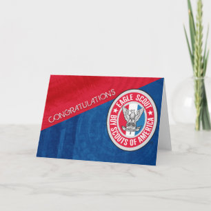 Eagle Scout Congratulation Card Karte