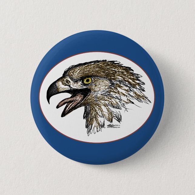 Eagle Screening Button (Vorderseite)