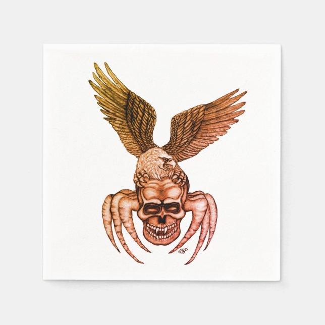 Eagle Serviette (Vorderseite)