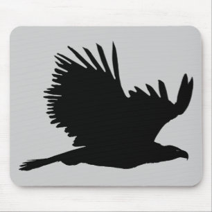 Eagle Silhouette Geschenke Mousepad