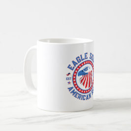Eagle Soul Amerikanischer Roll 4. Juli-Feier Kaffeetasse