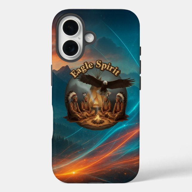 Eagle Spirit-iPhone Case (Rückseite)