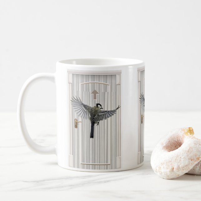 Eagle Spreading Wings Tasse (Mit Donut)