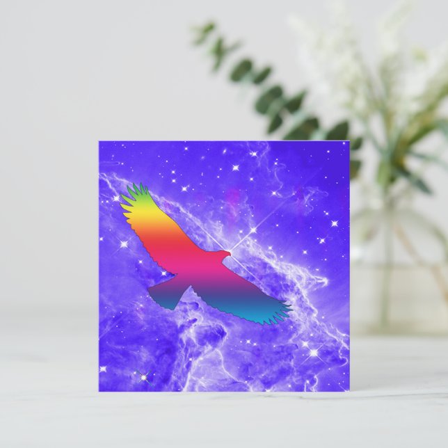 Eagle Star Karte (Stehend Vorderseite)