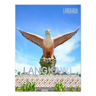 Eagle Statue Langkawi Malaysia Travel Souvenir Fotodruck