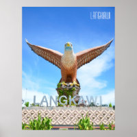 Eagle Statue Langkawi Malaysia Vacation Souvenir