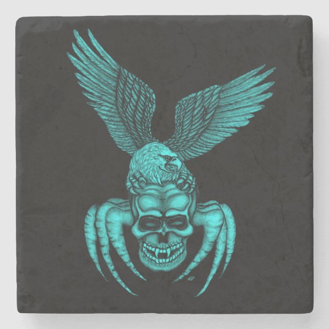 Eagle Steinuntersetzer (Vorderseite)