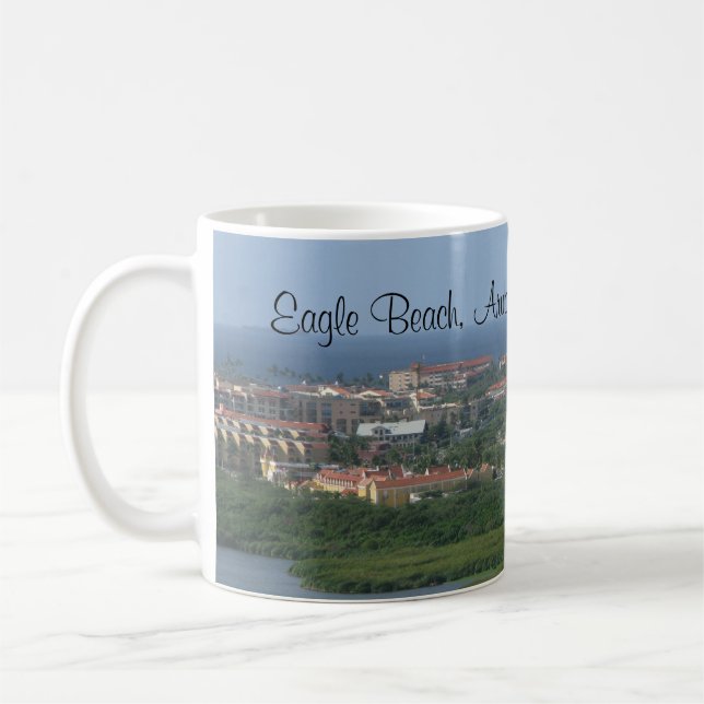 Eagle-Strand, Aruba Kaffeetasse (Links)