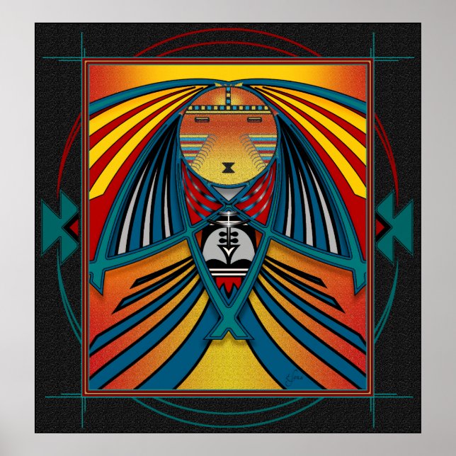 Eagle Sun Poster (Vorne)