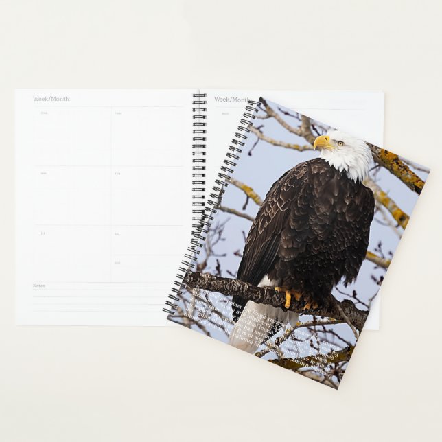 Eagle-Symbolismus-Kalender Planer (Anzeige)
