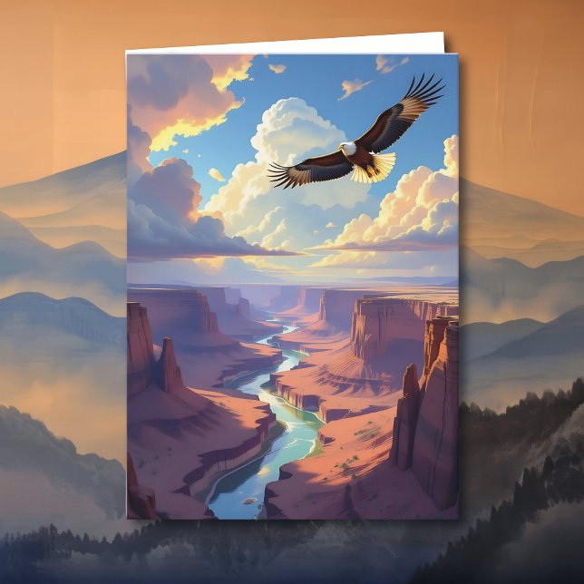 Eagle Themed Nephew's Birthday Karte (Von Creator hochgeladen)