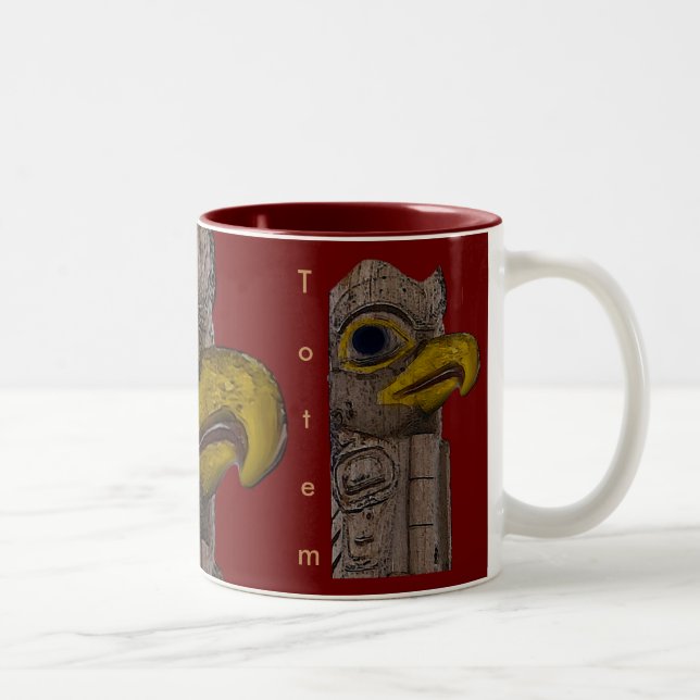 EAGLE TOTEM-Sammlung Zweifarbige Tasse (Rechts)