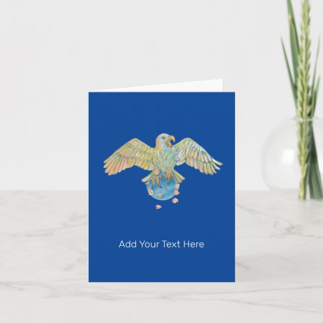 Eagle trägt Earth Deep Blue (Vorderseite)