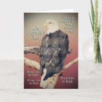 Eagle Vatertagskarte