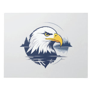 Eagle Vector Art Animal Modern Urban City Grafik Notizblock