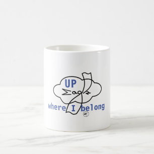 Eagle von Elfabetz Designs - Wo ich hingehöre Kaffeetasse