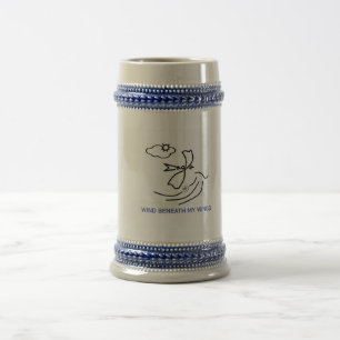 Eagle von Elfabetz - Wind unter meinen Wings Bierglas