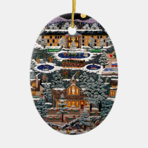 Eagle Wappen Resort Keramikornament