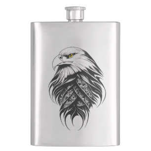 Eagle Wild Animal Nature Illustration Art Flachmann