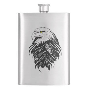 Eagle Wild Animal Nature Illustration Art Flachmann