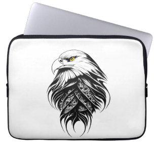 Eagle Wild Animal Nature Illustration Art Laptopschutzhülle