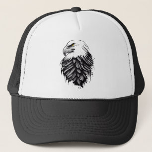 Eagle Wild Animal Nature Illustration Art Truckerkappe