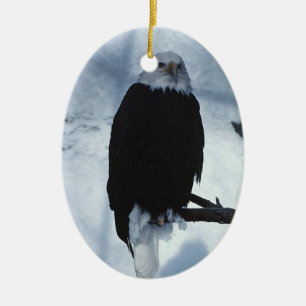 Eagle Wildlife Holiday Decorations Keramikornament
