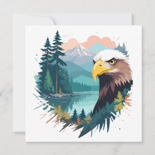 Eagle Wildtiere Natur im Freien Wildnis Karte