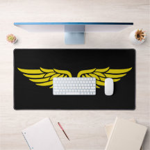 Eagle wing theme desk mat